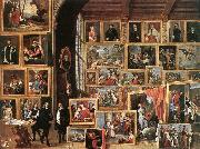 TENIERS, David the Younger The Gallery of Archduke Leopold in Brussels Germany oil painting artist